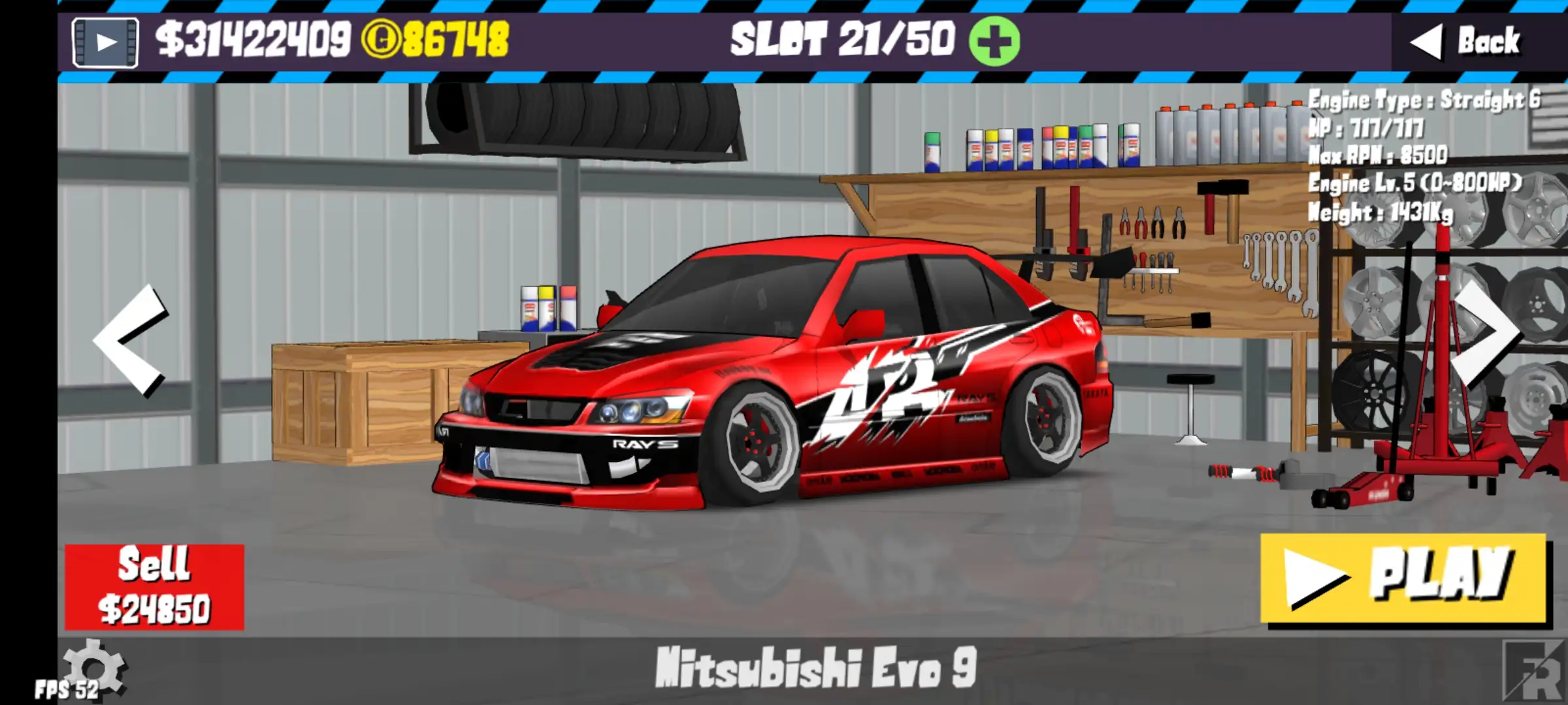 Evolution 9 from Fast and Furious.
