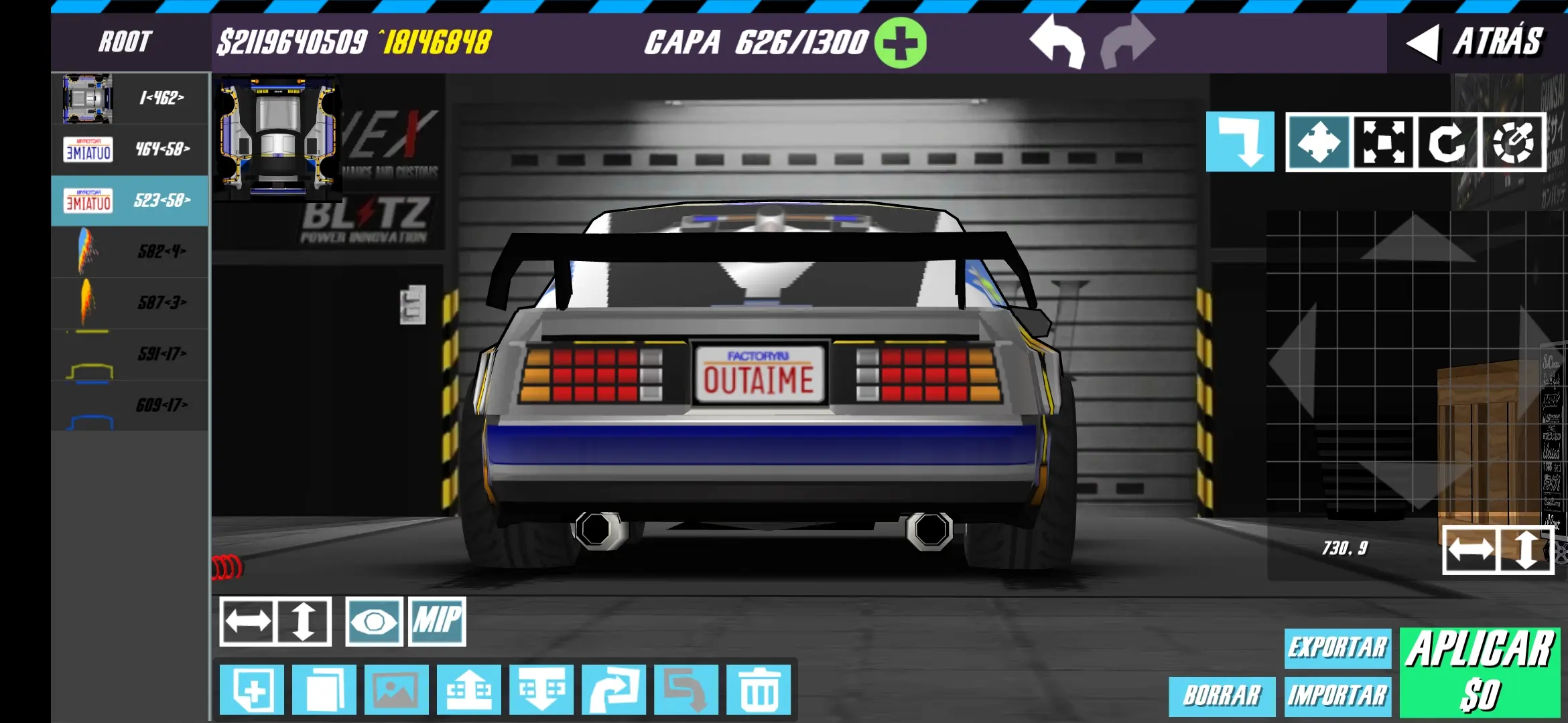 DeLorean Caricature – Back to the Future - screenshot 6