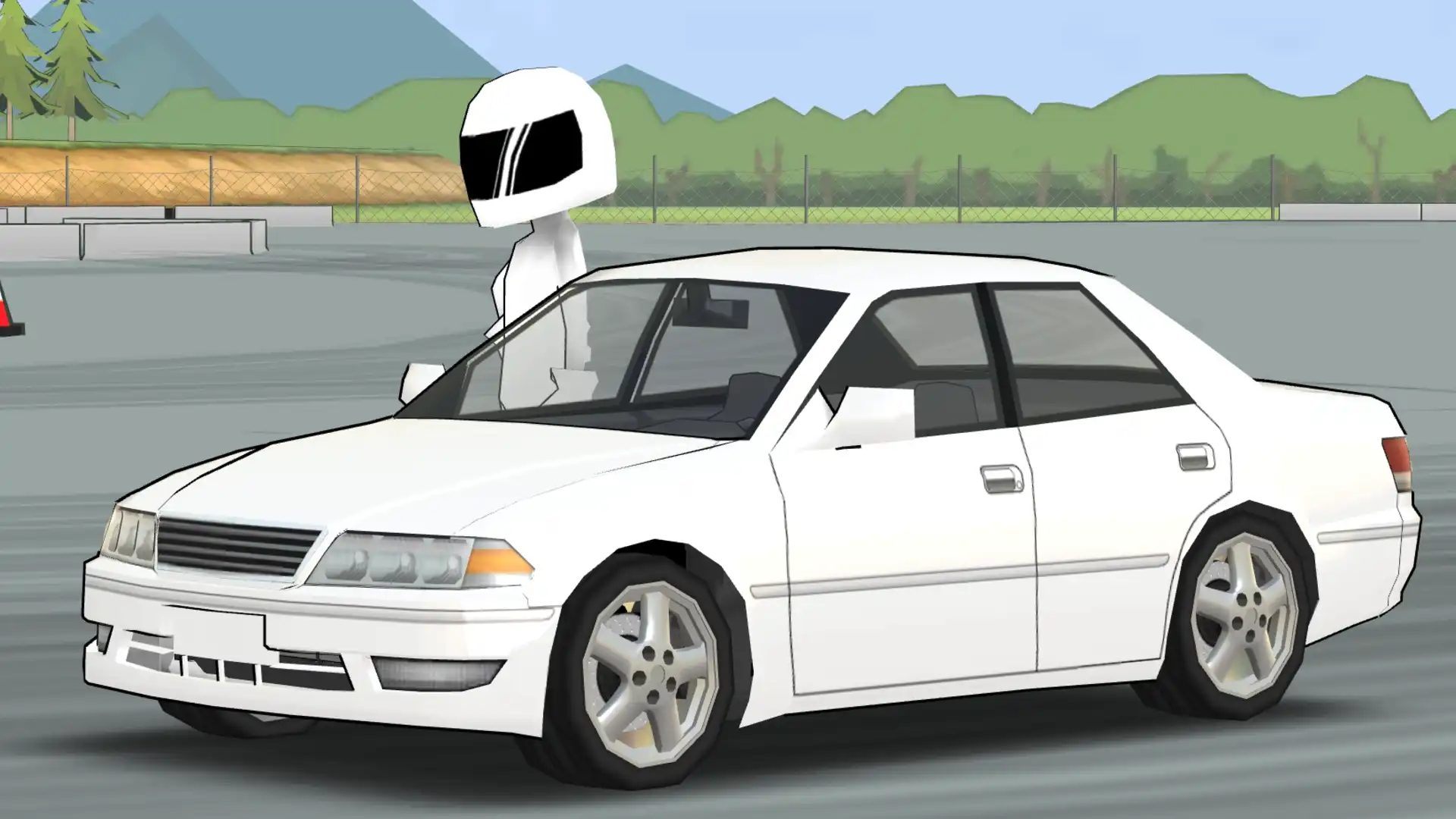 FR Legends JZX100MKII in-game