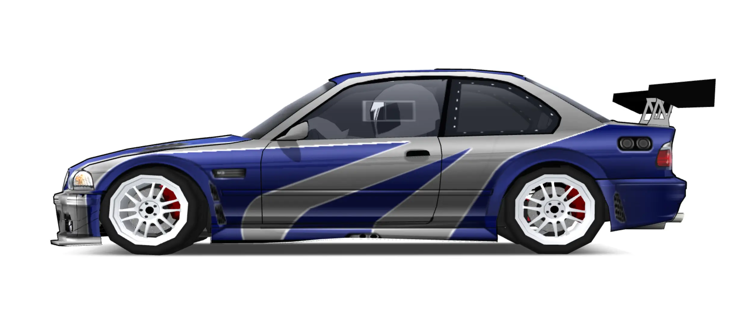 BMW M3 GTR LM (E46) (Need For Speed Most Wanted Version)  Livery - screenshot 6