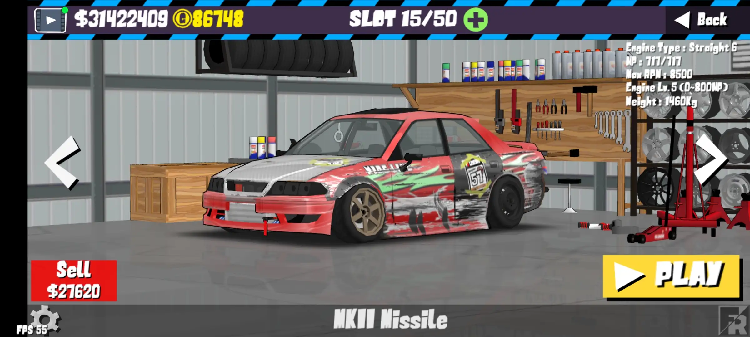 MKII Drift Missile.