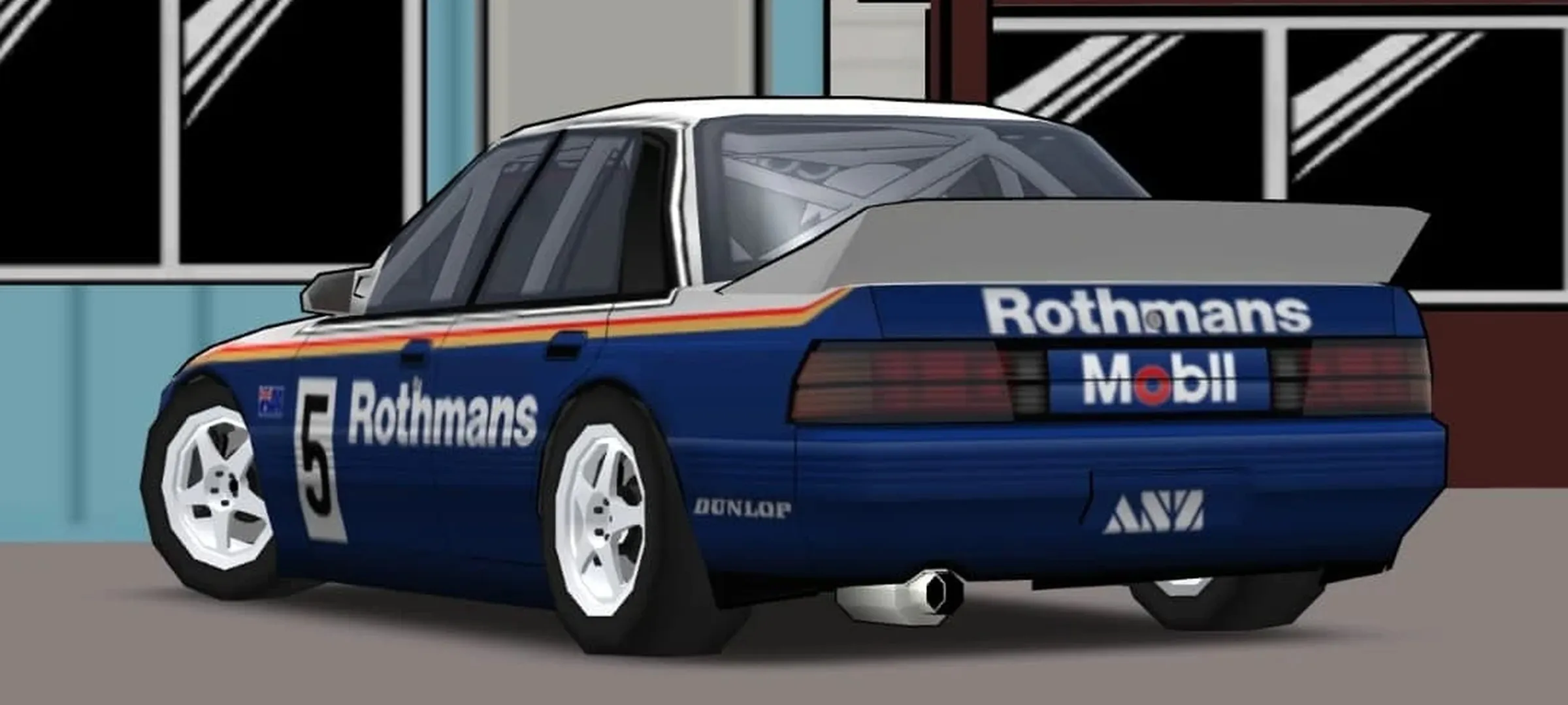 1987 Rothmans Holden Commodore VL Group A Livery - screenshot 3