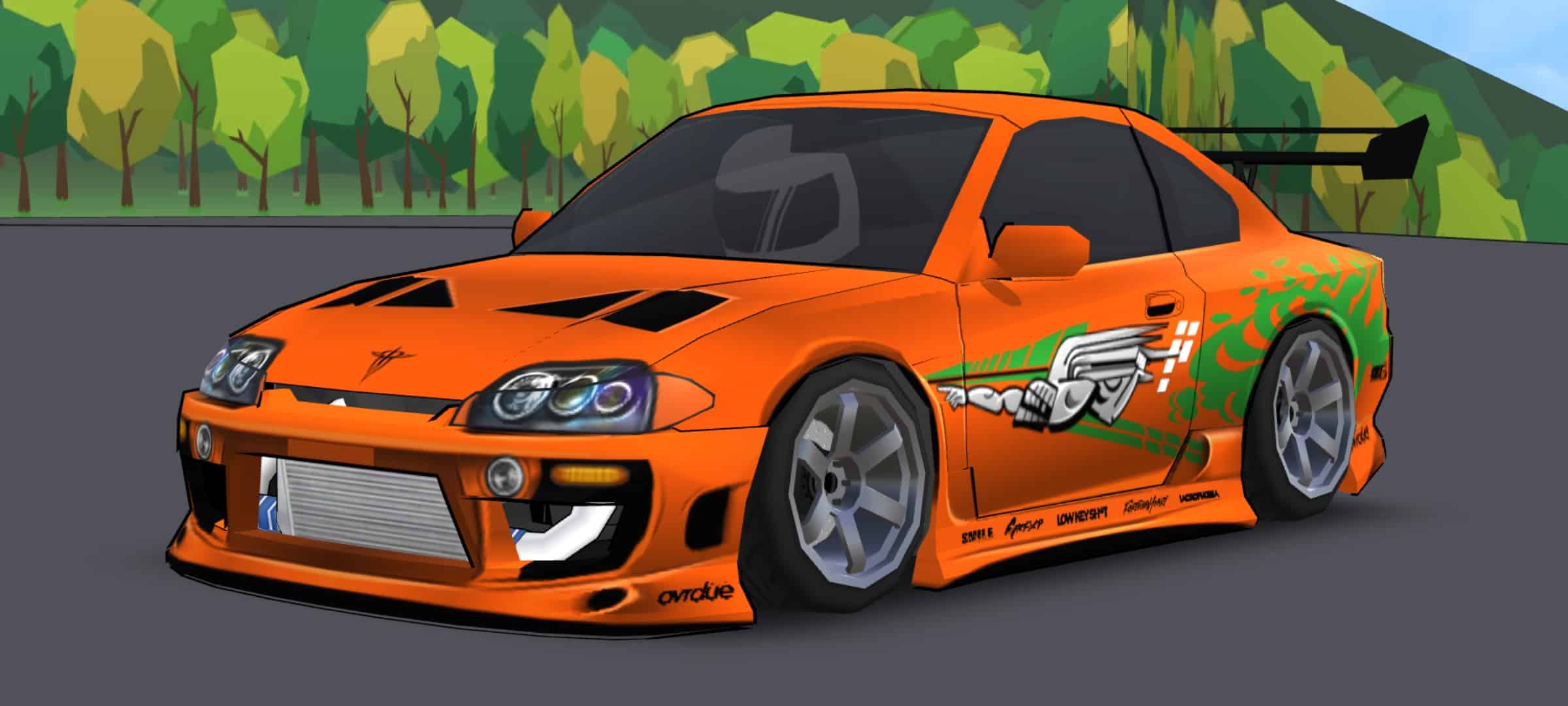 Supra MK4 from Fast and Furious Livery