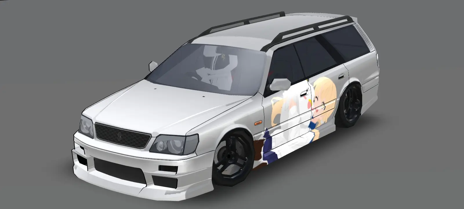 Nissan Stagea WC34 itasha