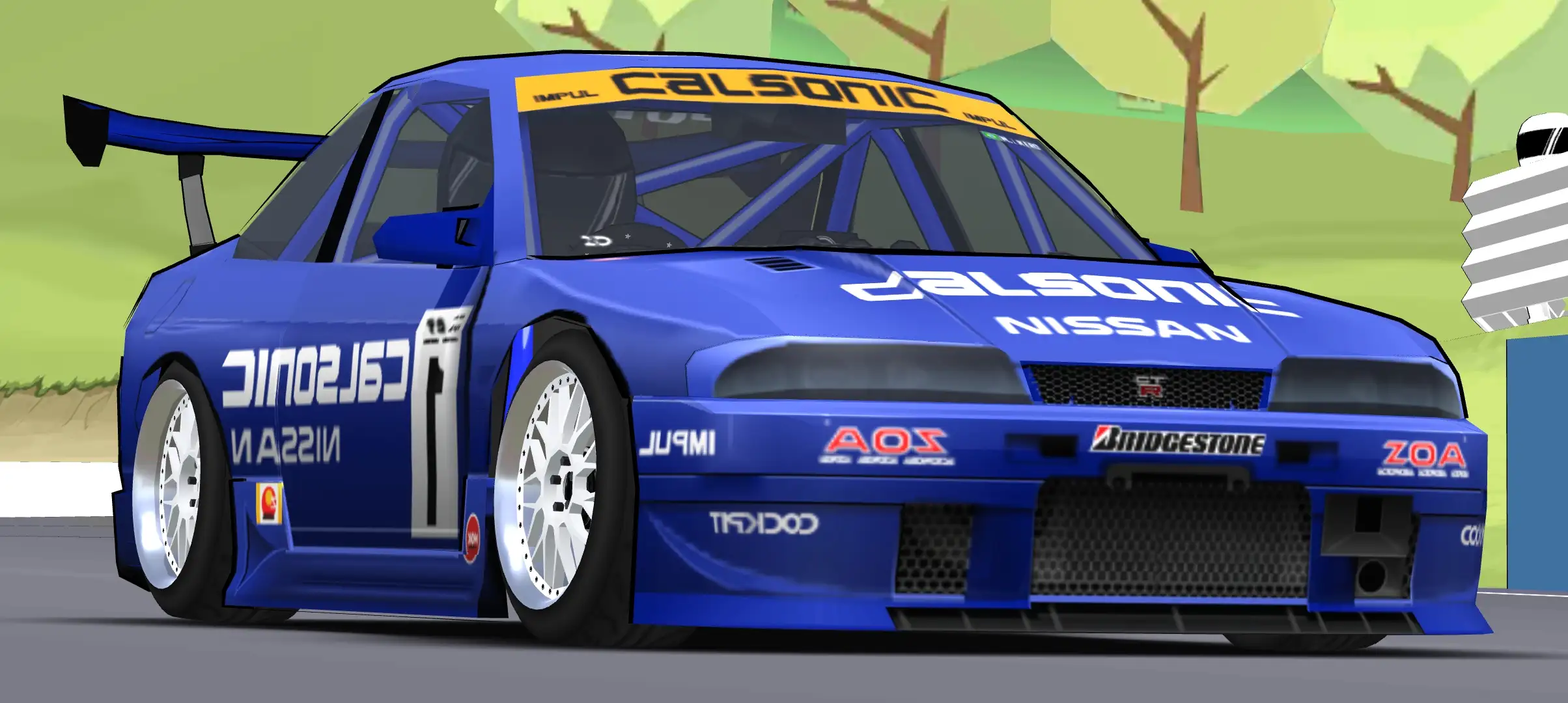 GT-R R33 JGTC Calsonic Racing Team - screenshot 2