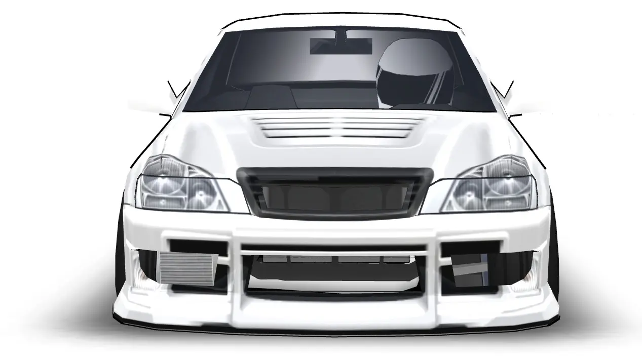 Toyota Crown GRS180 Bee-R - screenshot 5