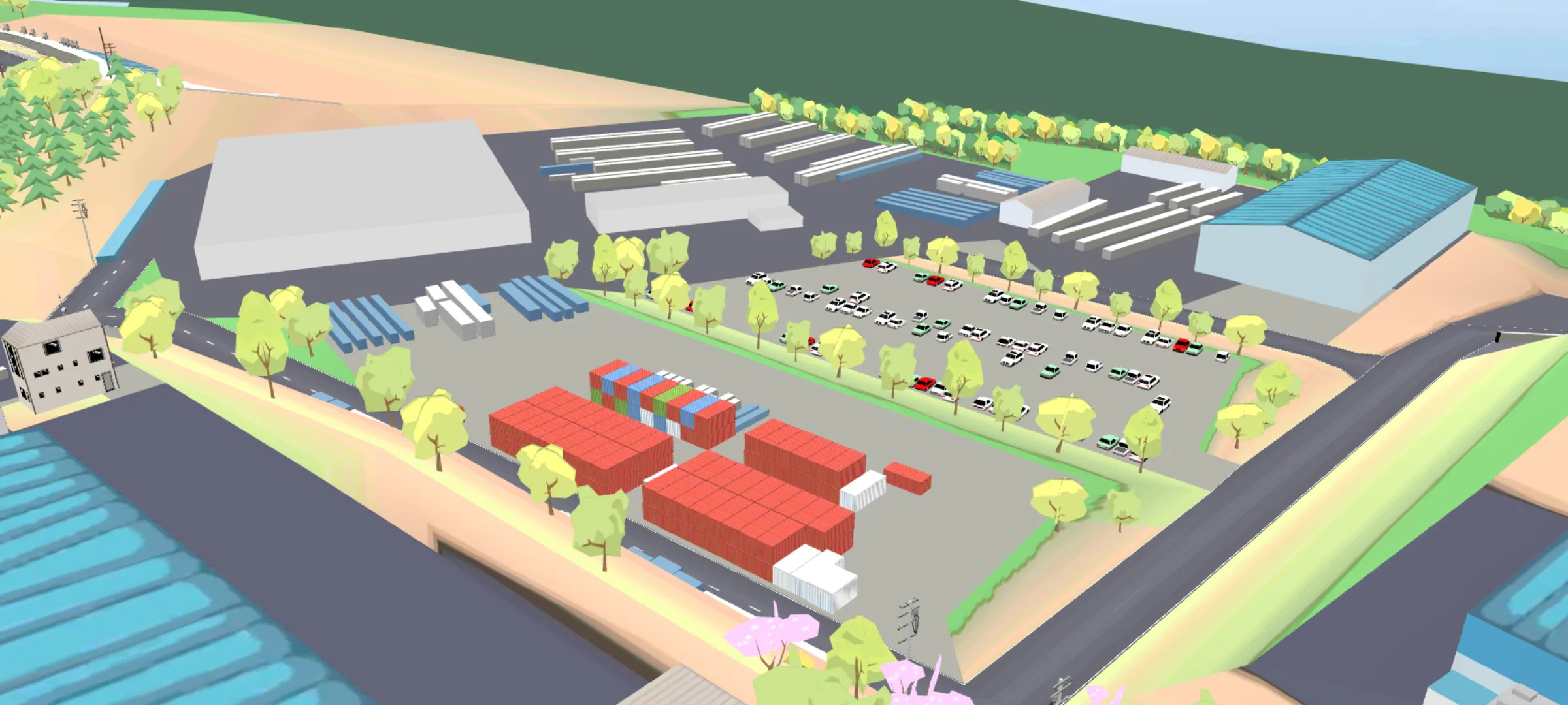 Meihan Sports Land map mod 0.3.6 - screenshot 2