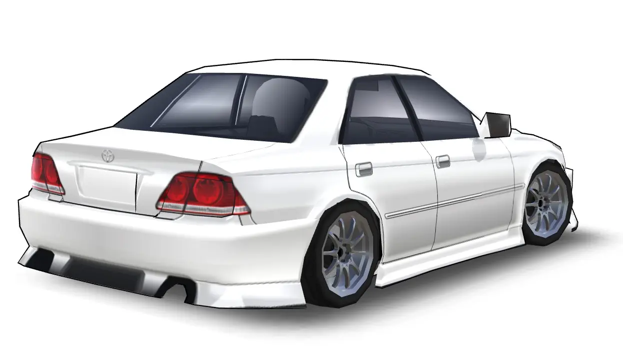 Toyota Crown GRS180 Bee-R - screenshot 3