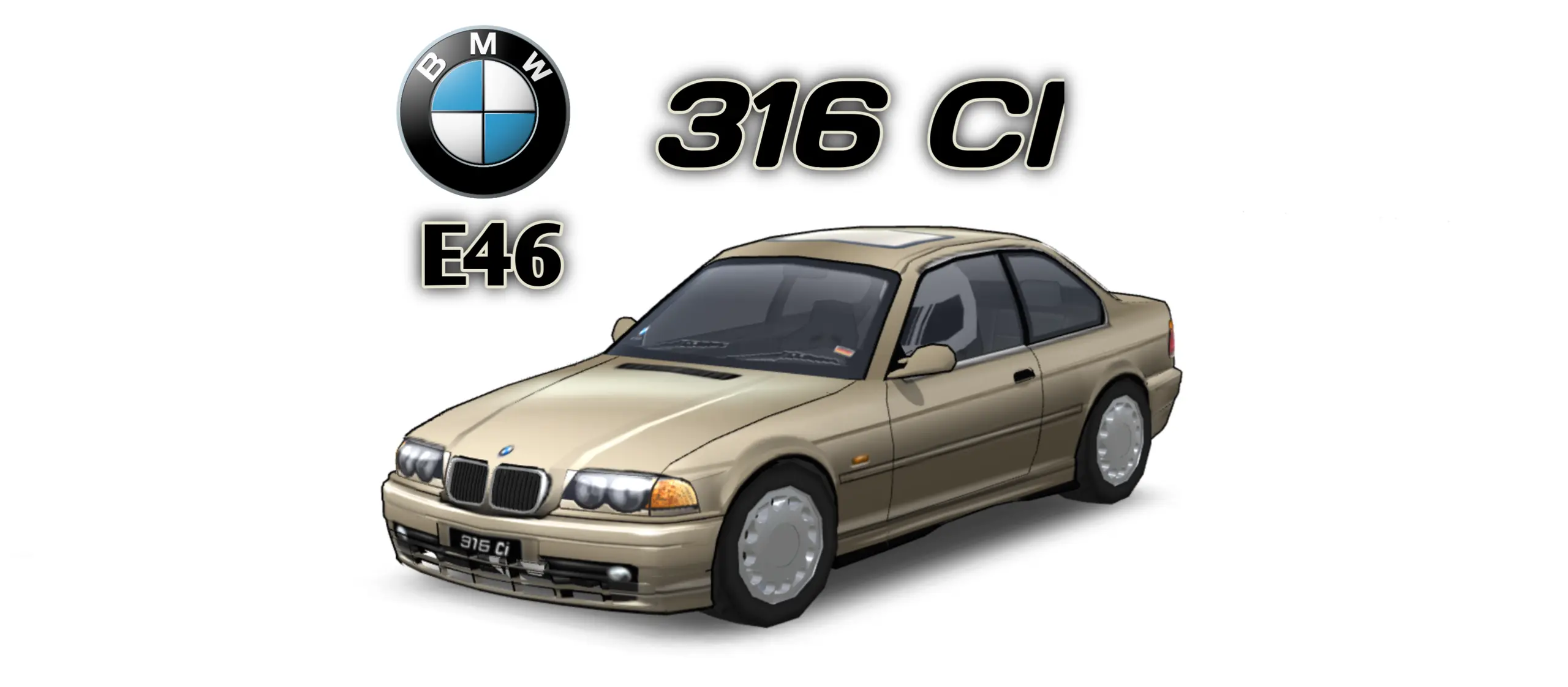 BMW 316ci (E46) 1999 Livery - Image 1