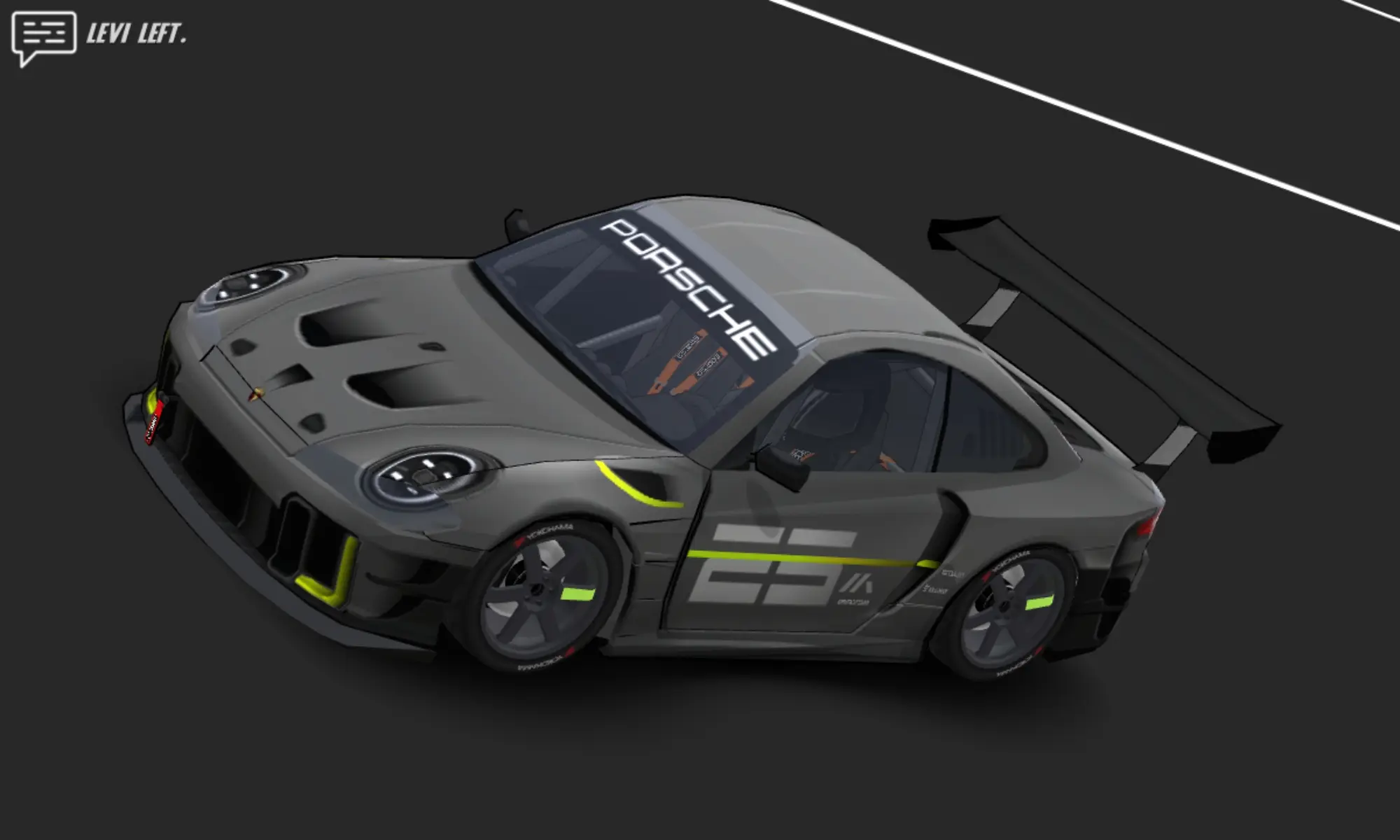 PORSCHE 911 GT3CLUBSPORT MANTHEY
