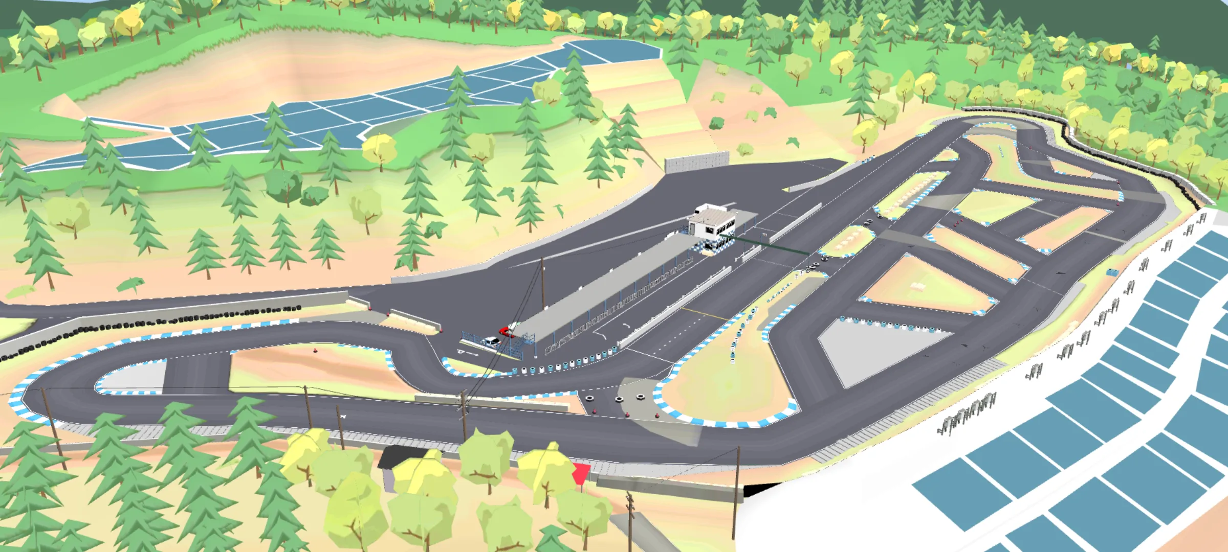 Meihan Sports Land map mod 0.3.6 - screenshot 4