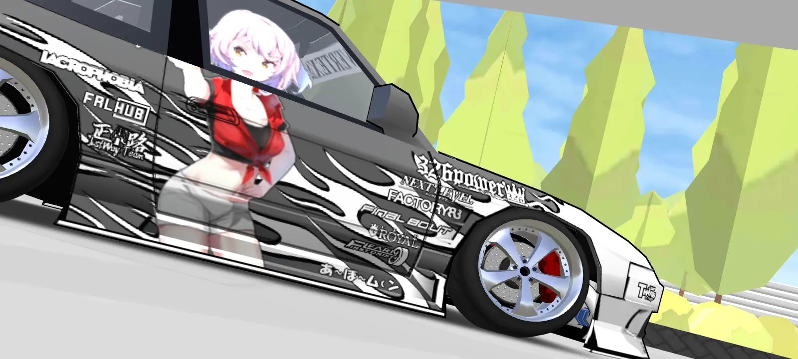 Nissan Silvia S13 VERTEX U.S.A x ONEVIA - screenshot 2