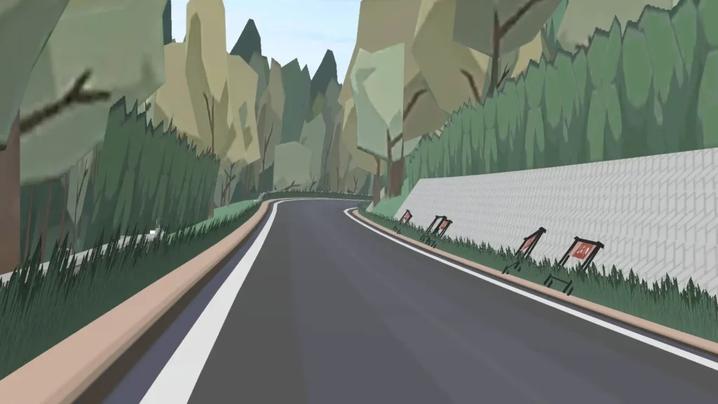 Tsuchisaka Mountain Pass map mod 0.3.6 - screenshot 4
