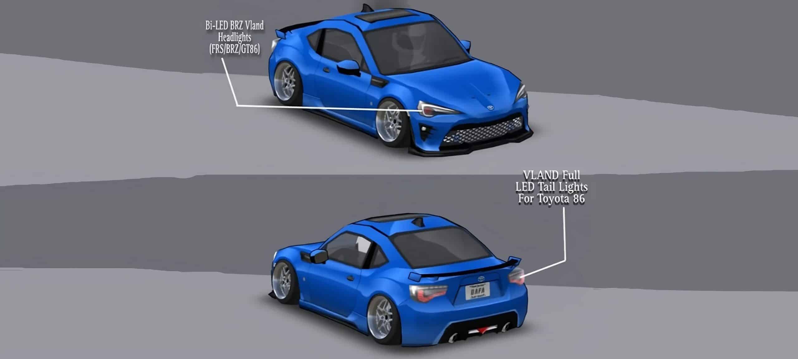 Toyota GT86 shading Livery