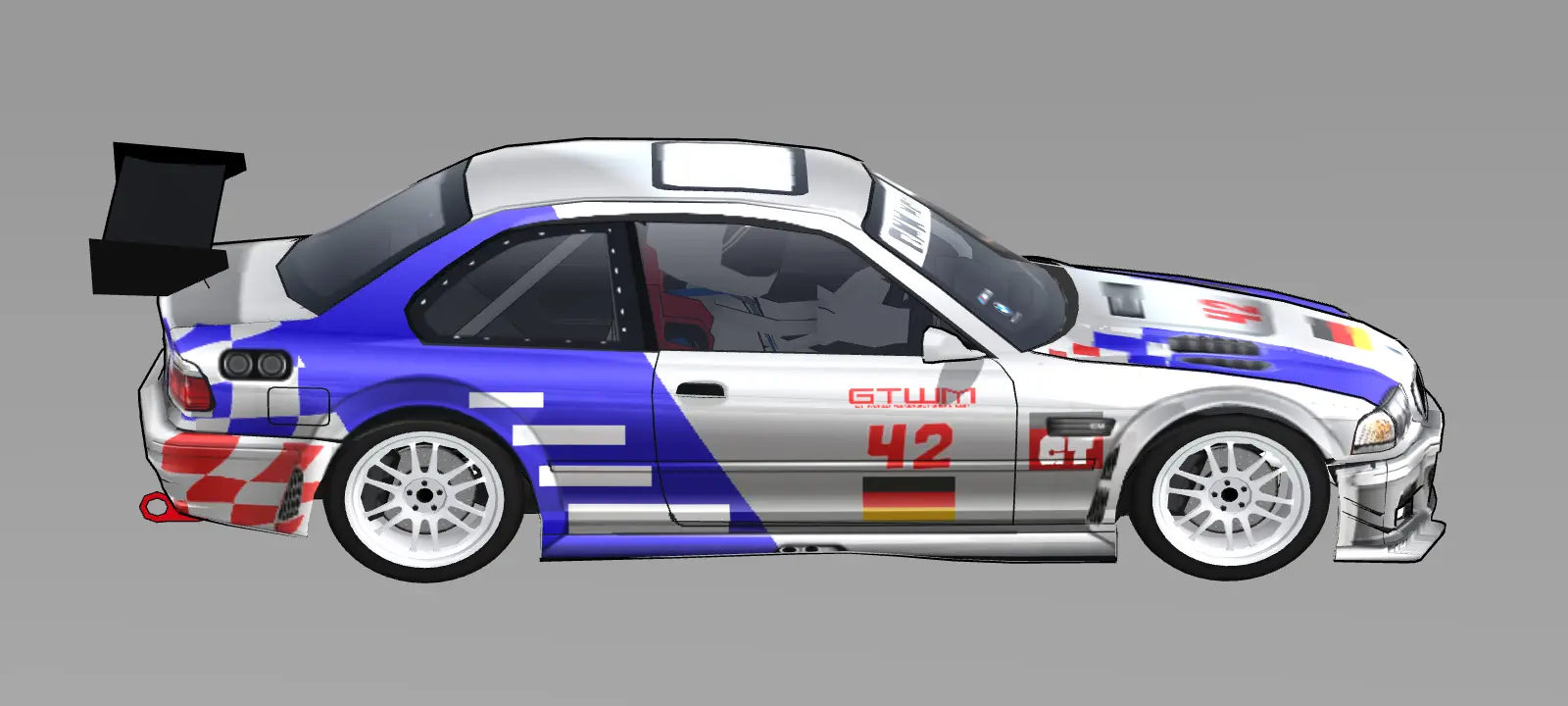 BMW M3 GTR (E46) BMW motosport Livery - screenshot 2
