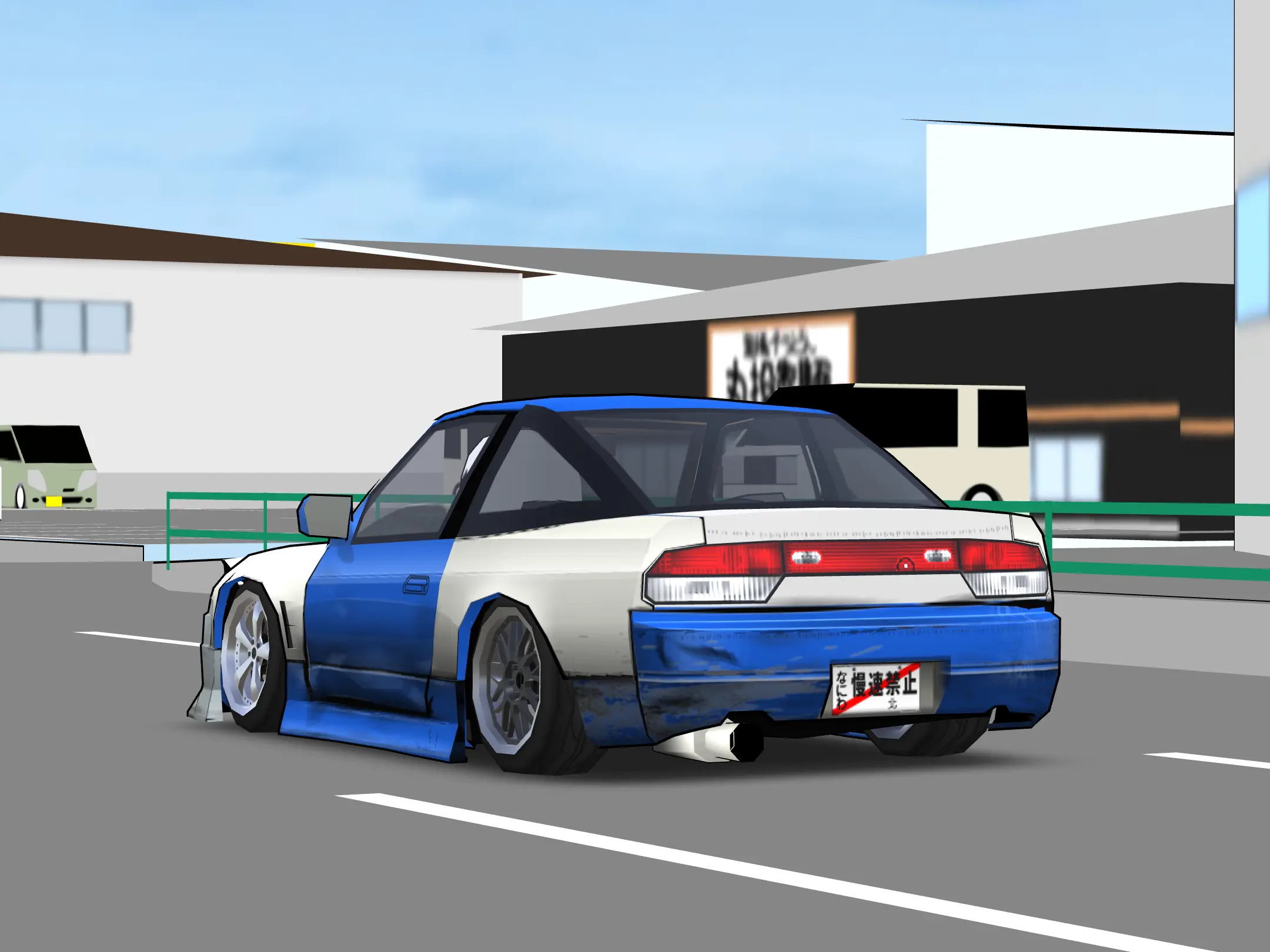 Mayhem Inc 180SX Missile Livery - screenshot 3