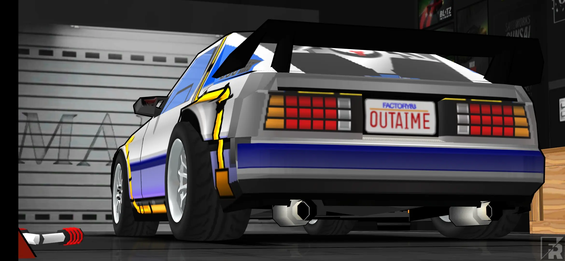 DeLorean Caricature – Back to the Future - screenshot 11