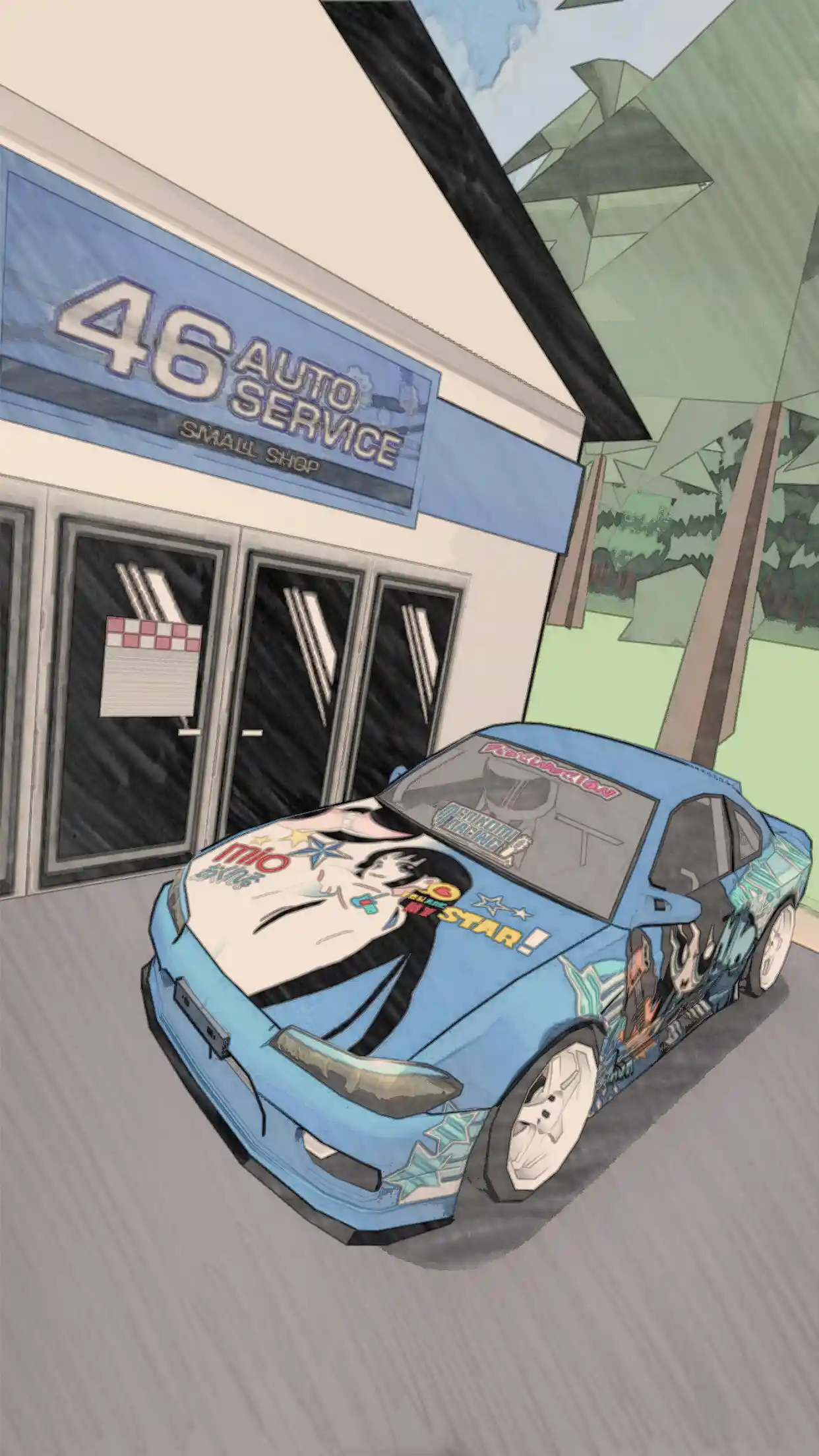 Nissan Silvia S15 Spec-R K-On Mio