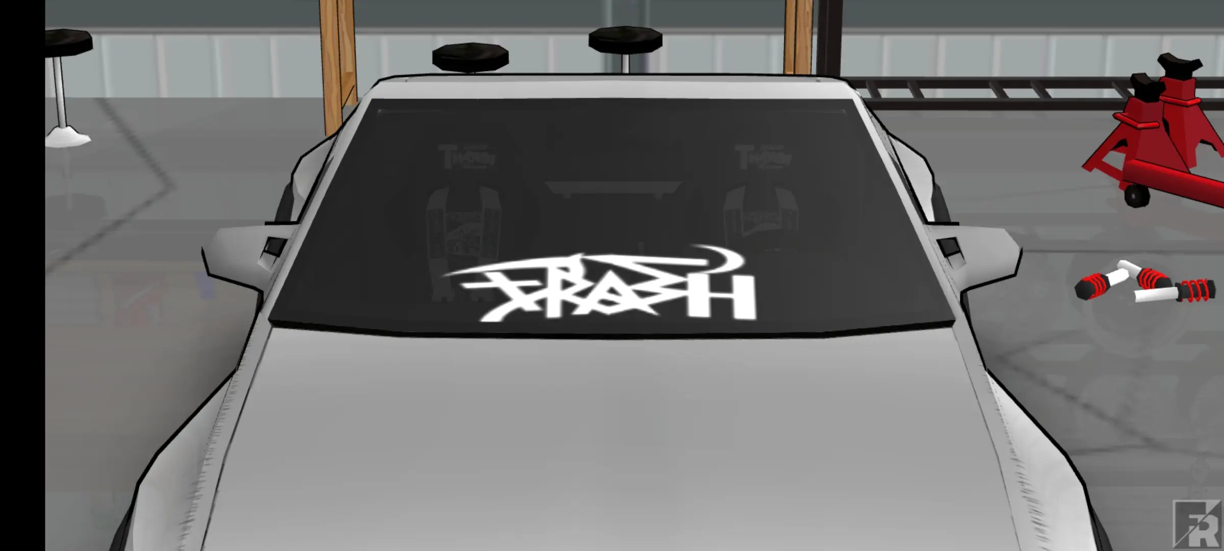 Trash Sticker