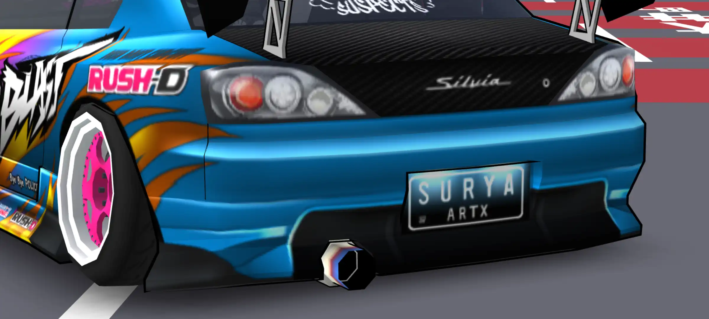 S15 Drift Style Tribal Livery - screenshot 2