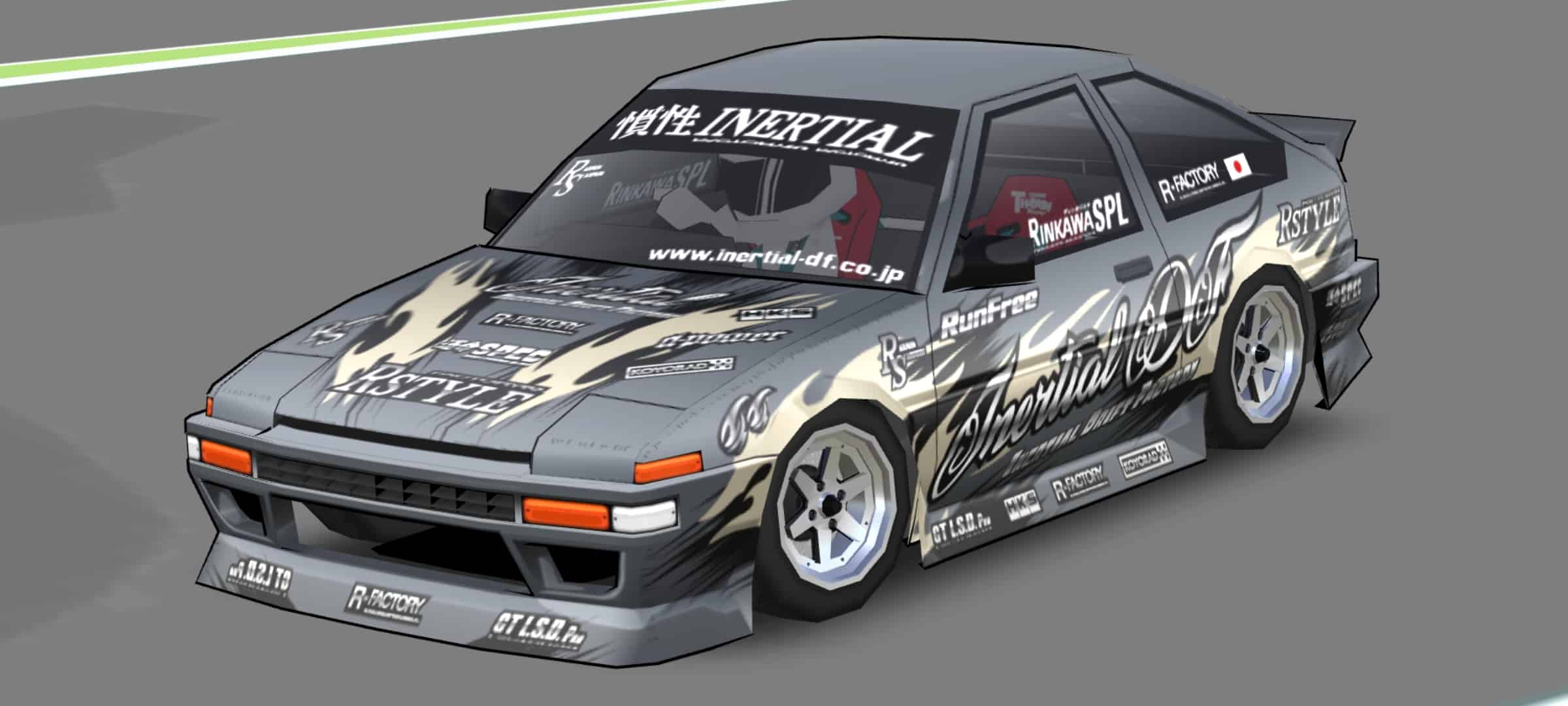 Inertial DF AE86 Livery - Image 1