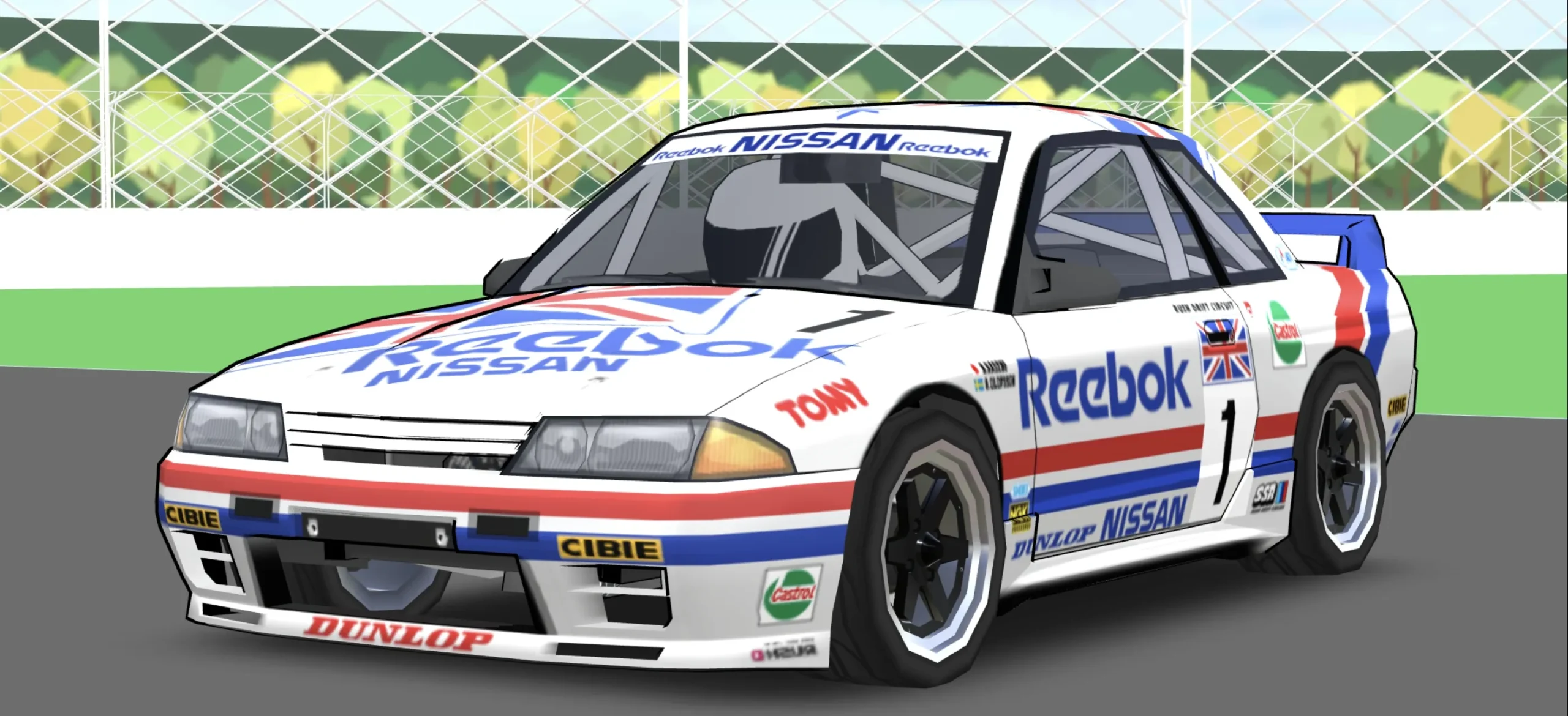 Nissan R32 JTCC – Reebok