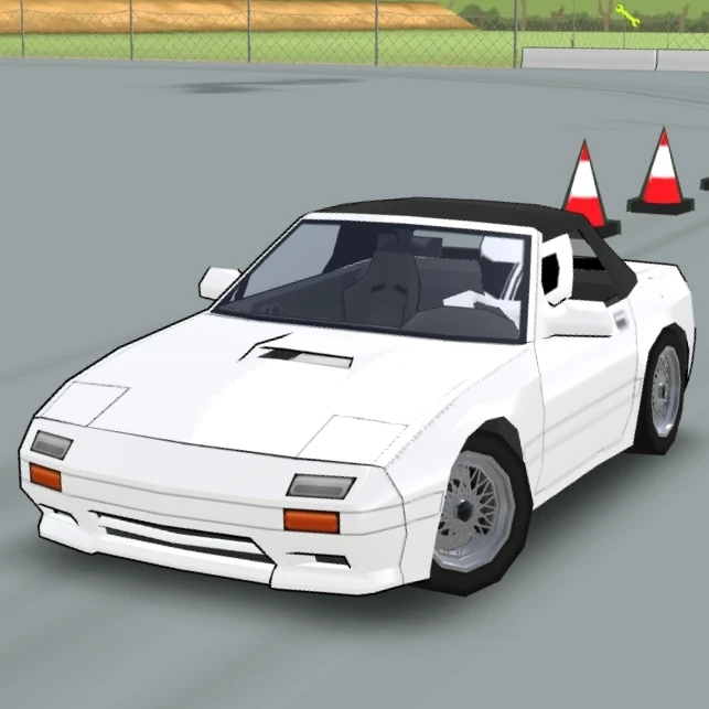 FR Legends RX-7 FC convertible (FC3SC) in-game