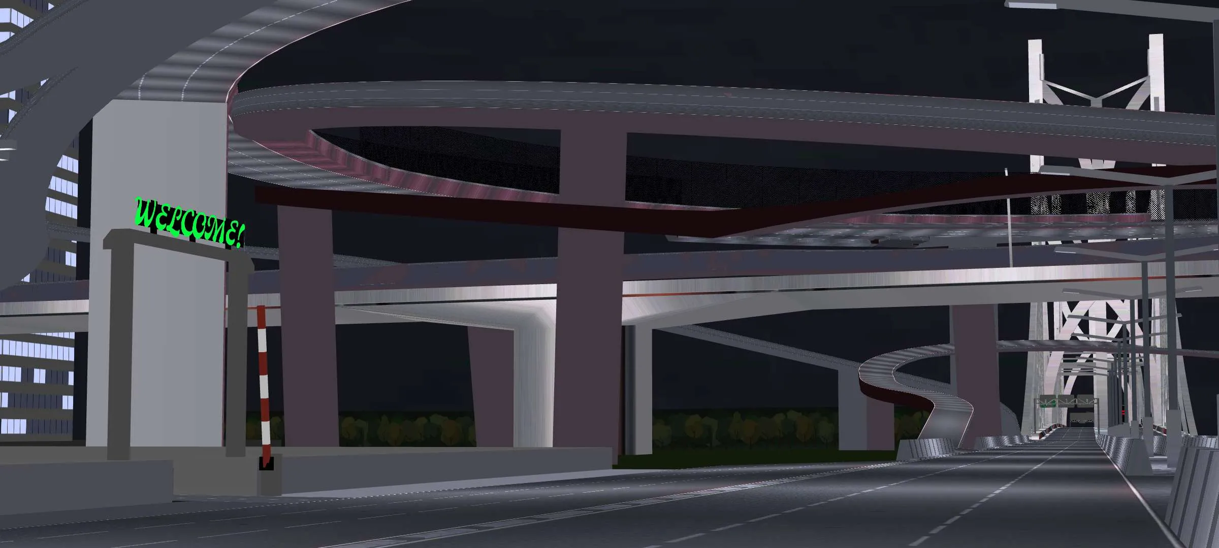 Leaf City Highway Lines V1.5 map mod 0.3.6 (4)
